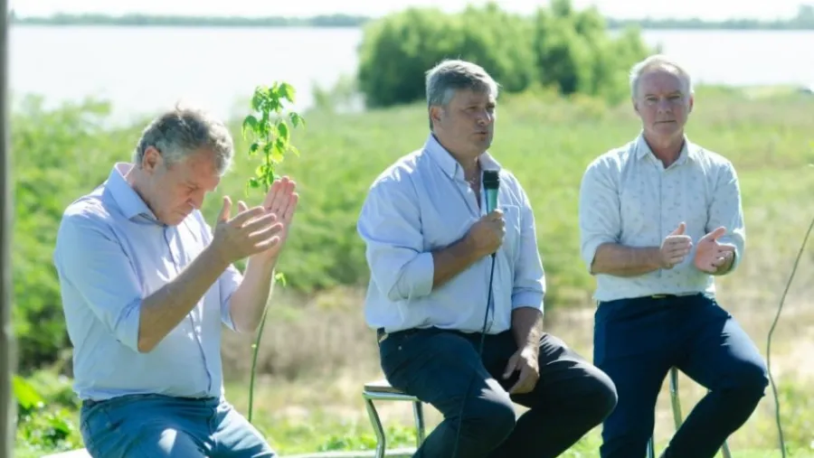 Galimberti y Schneider presentaron su espacio en Paraná