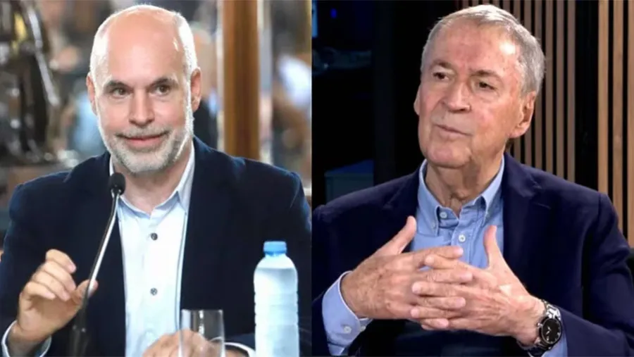 Horacio Rodríguez Larreta y Juan Schiaretti. Horacio Rodríguez Larreta y Juan Schiaretti.