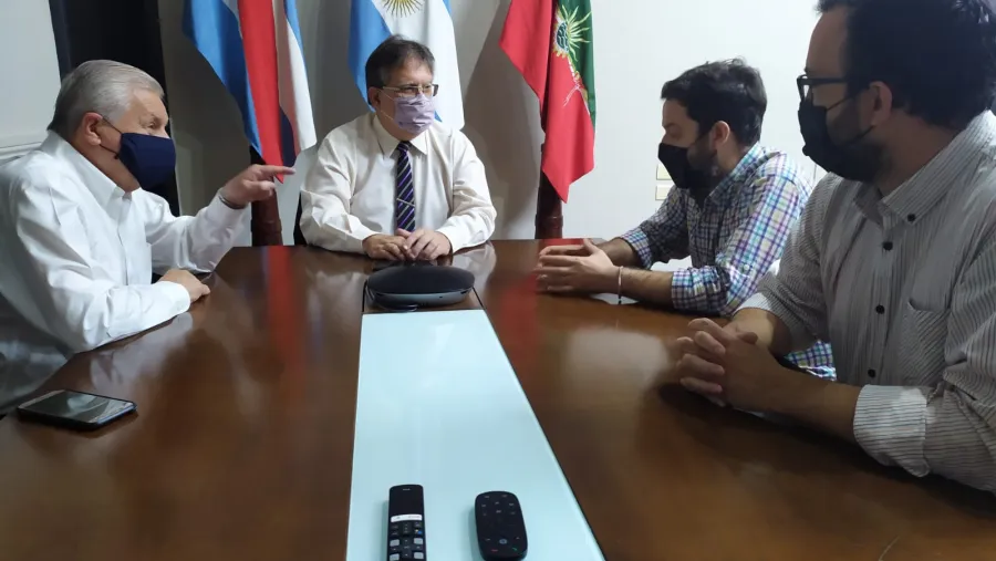 Lauritto se reunió con Francolini y avanzaron en proyecto ambiental