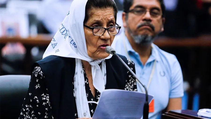 La madre del soldado Alberto Agapito Ledo apeló la absolución de Milani ante la Cámara de Casación Penal.