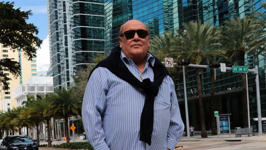 Imagen de archivo de Leo Dan en Miami, donde vivía. Imagen de archivo de Leo Dan en Miami, donde vivía.