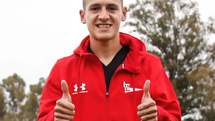 El entrerriano Leonardo Godoy se sumó a las prácticas de Estudiantes de La Plata