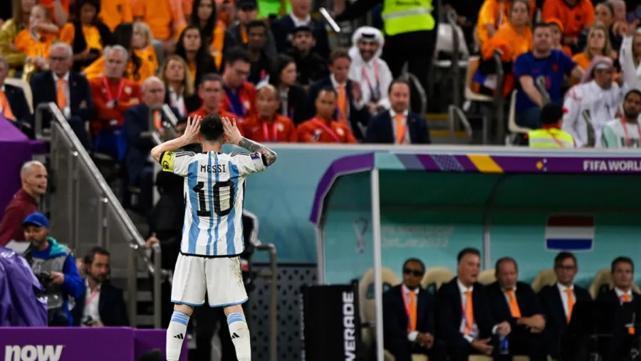 Messi festeja Messi festeja