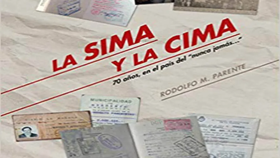 Portada del libro "La sima y la cima" de Rodolfo Parente 