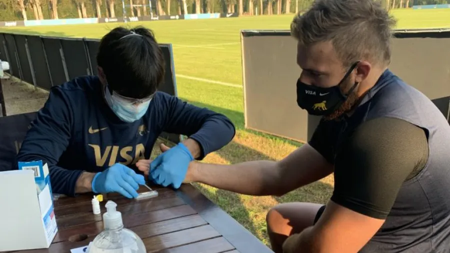 Tras el caso del paranaense Ortega Desio se conocieron otros cinco positivos en Los Pumas