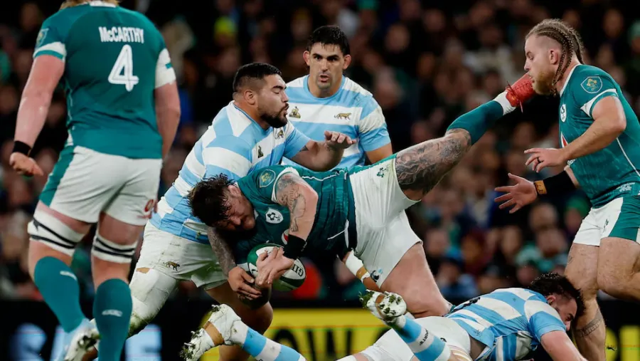 Rugby: “Los Pumas” dieron pelea hasta el final pero no pudieron con Irlanda en Dublín