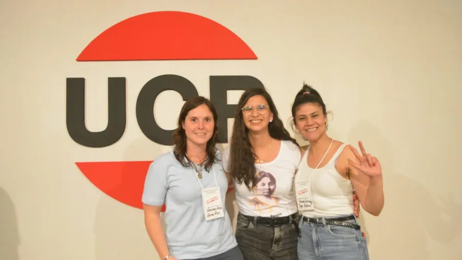 Lucía Varisco junto a Belén Pérez y Luciana Rached