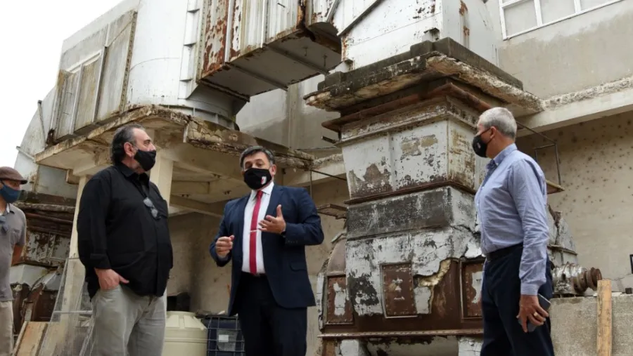 Luis Gorelik con Martín Oliva