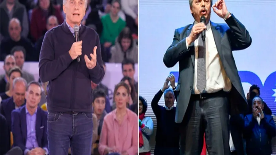 Macri-Fernández actos de campaña