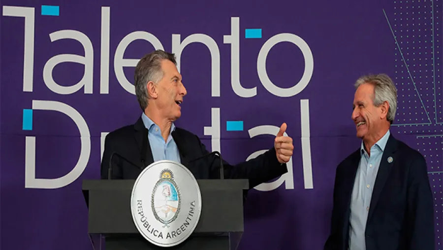 Macri anunció la entrega de 10.000 becas de capacitación digital