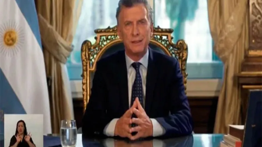 Balance de gestión de Mauricio Macri por cadena nacional
