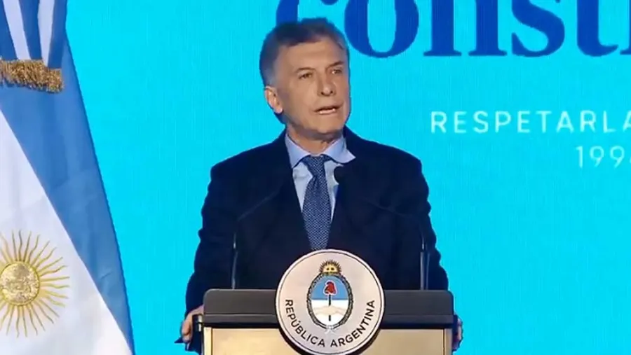 Macri 25 aniversario reforma Constitución