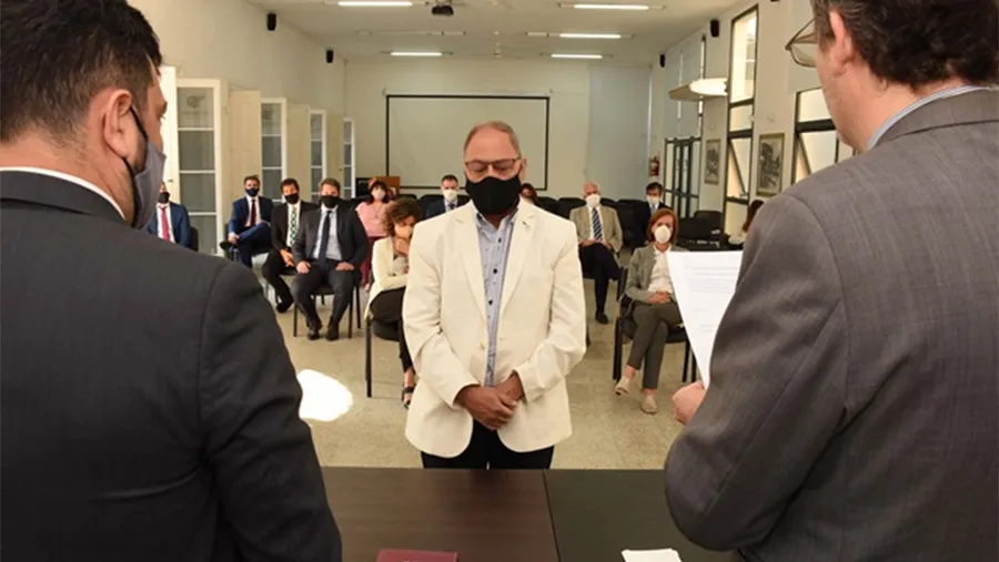 La jura se realizó el viernes pasado y fue presidida por Pablo Biaggini, presidente del Consejo de la Magistratura.