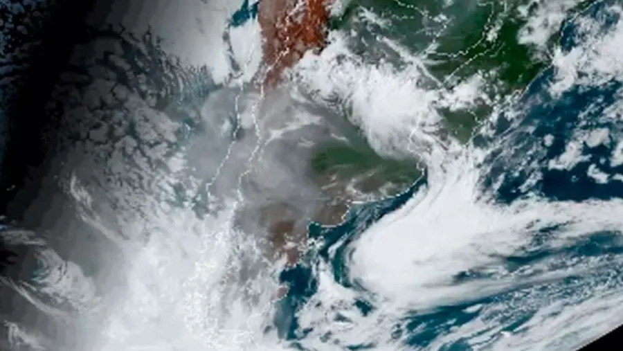 El humo de los incendios de Australia llegó a Argentina