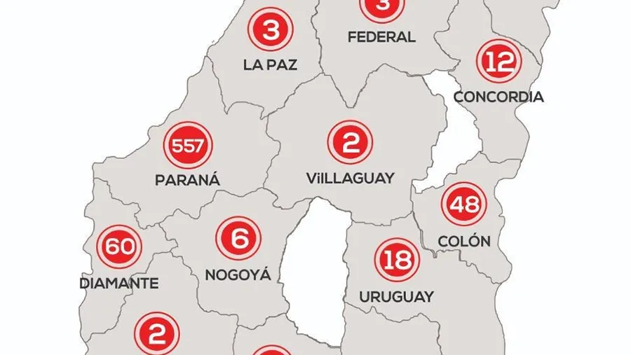 En total en la provincia existen registrados 1.068 casos de coronavirus. En total en la provincia existen registrados 1.068 casos de coronavirus.