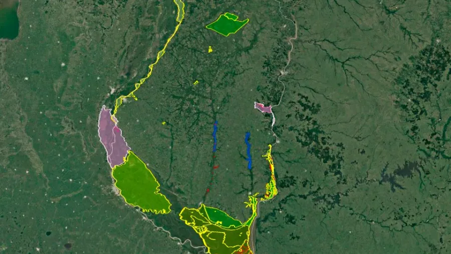Presentaron el mapa de Áreas Naturales Protegidas de la provincia