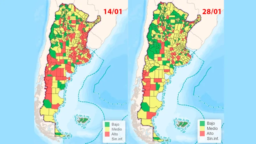 mapa epidemiológico 