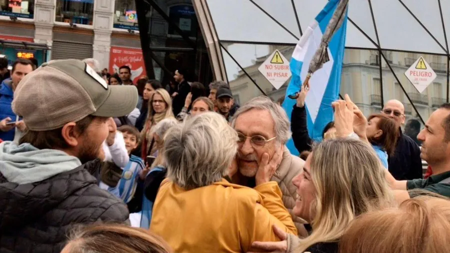 Brandoni marcha en Madrid