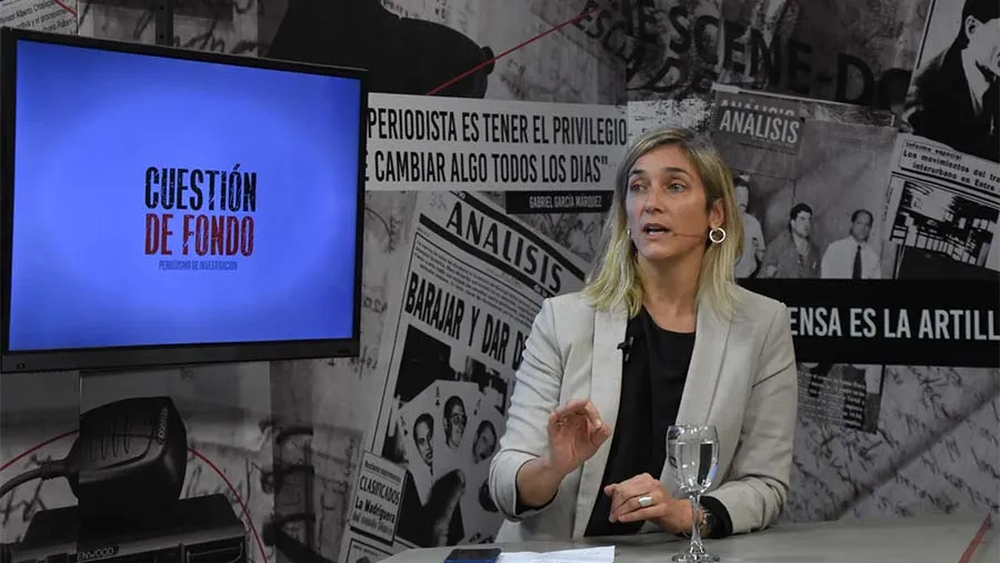 María Eloísa Quinteros destacó que en macro criminalidad “alguien da un marco de seguridad y operatividad para que tres se organicen: público, privado y crimen organizado”. María Eloísa Quinteros destacó que en macro criminalidad “alguien da un marco de seguridad y operatividad para que tres se organicen: público, privado y crimen organizado”.