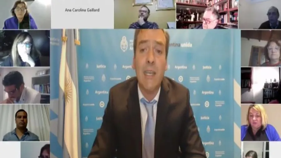 ministro de Justicia de la Nación, Martín Soria