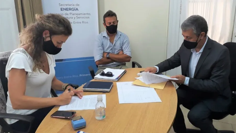 Sergio Martínez con Silvina Guerra