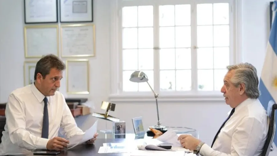 Fernández recibió a Massa en la Casa Rosada