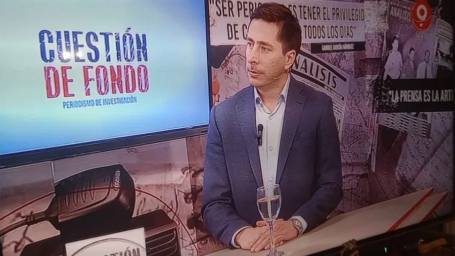 Mauricio Colello además de anunciar que se pidió una conciliación obligatoria en el conflicto docente, adelantó que se acercará una nueva propuesta salarial. Imagen de la televisión.