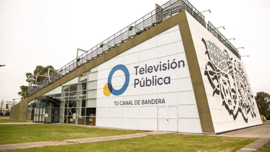 Imagen de archivo de la Televisión Pública en Tecnópolis.