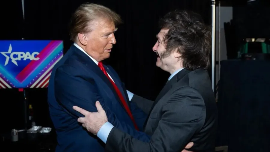 El regreso de Trump al poder despierta expectativas en el Gobierno de Milei. El regreso de Trump al poder despierta expectativas en el Gobierno de Milei.