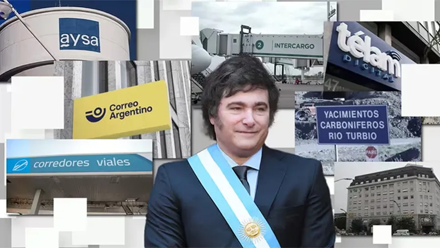 El presidente Milei dispuso frenar las transferencias a las empresas públicas para alcanzar el déficit cero. El presidente Milei dispuso frenar las transferencias a las empresas públicas para alcanzar el déficit cero.