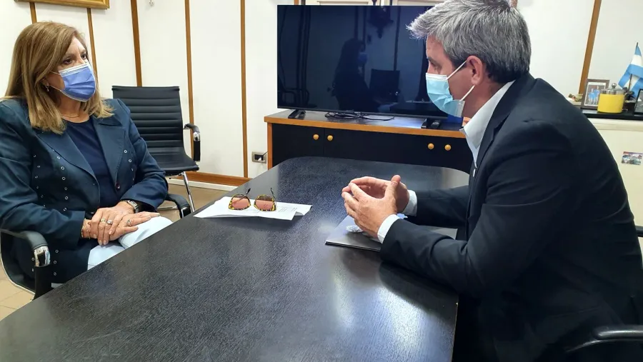 Walser con Rosario Romero