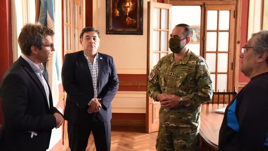 Marcelo Richard con Martín Oliva