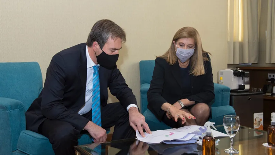 El ministro Soria le confirmó a la ministra Romero la continuidad de las obras vinculadas con el Servicio Penitenciario.