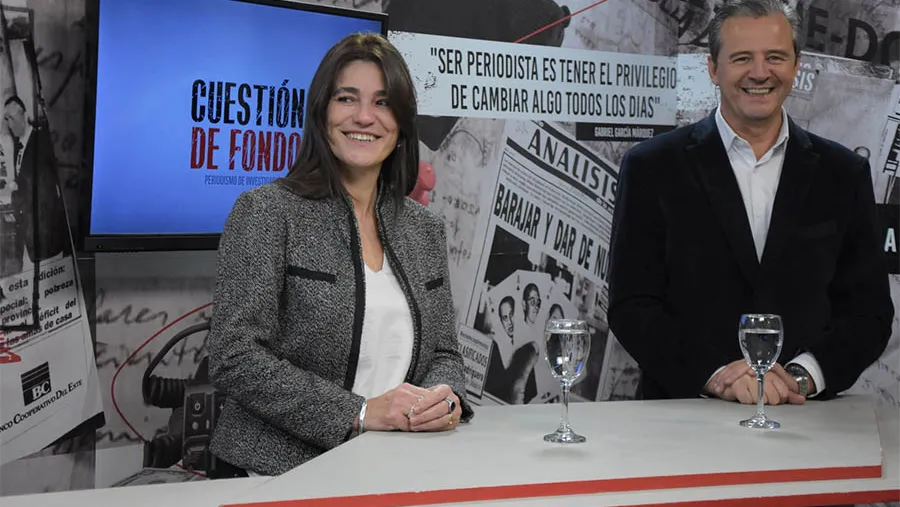 Claudia Monjo y Adán Bahl coincidieron en señalar que Entre Ríos se encuentra ordenada y en marcha y que ambos le darán la impronta para potenciar su desarrollo.