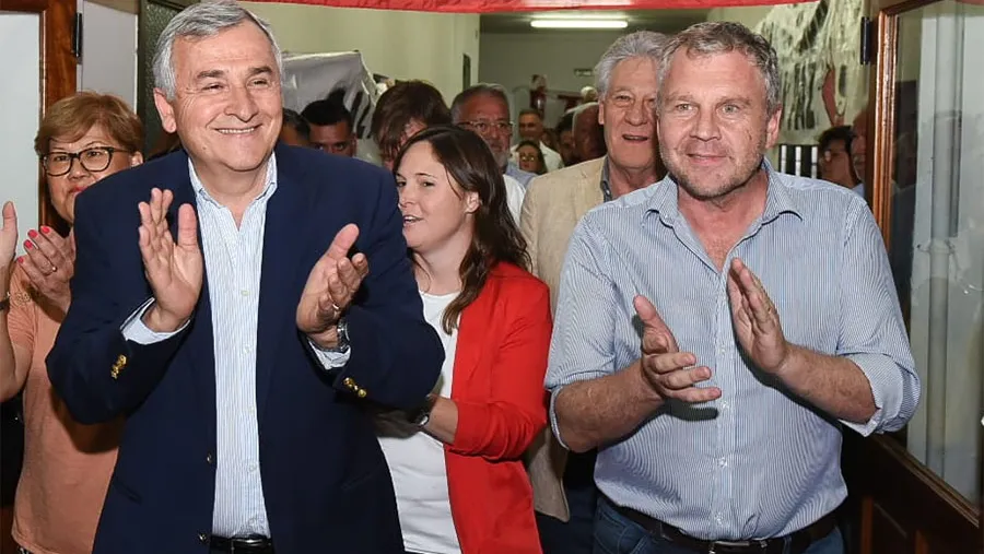 Gerardo Morales visitó Paraná y alentó a la UCR de proponer candidatos propios.