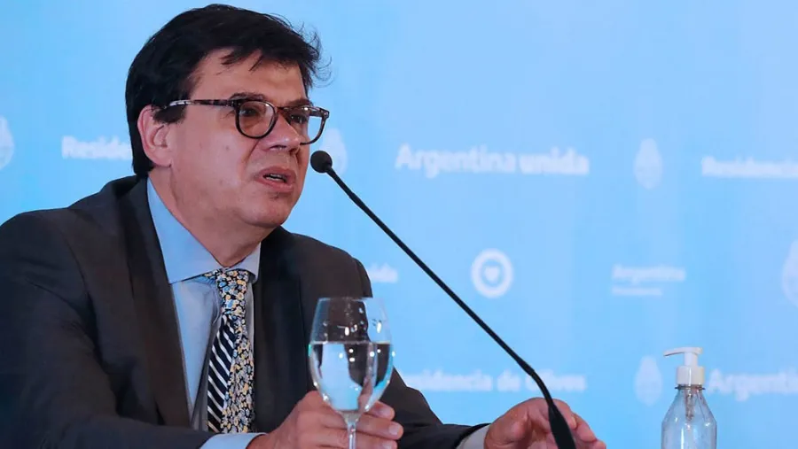 ministro de Trabajo Claudio Moroni