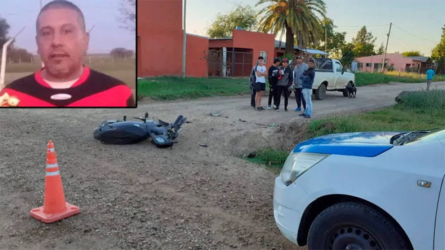 motociclista fallecido en Federal