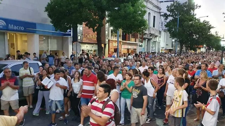 Movilización en Rafaela