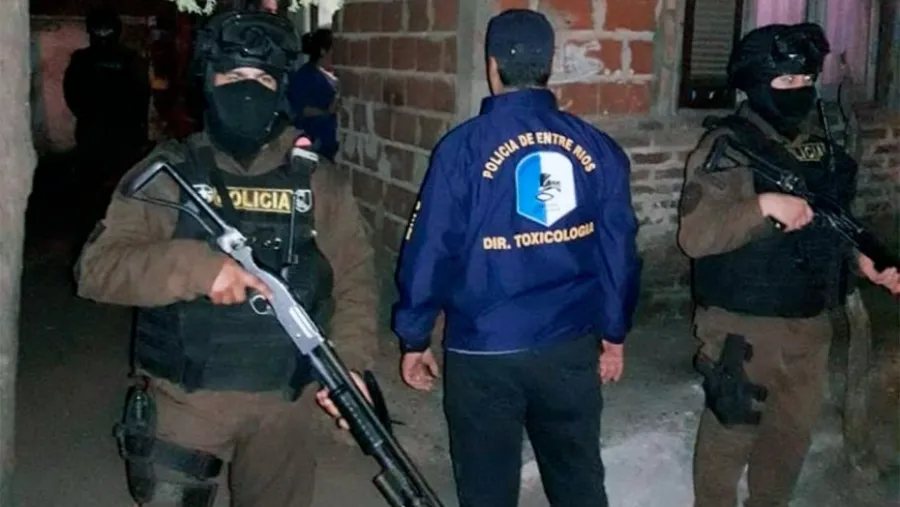 procedimiento droga Concordia