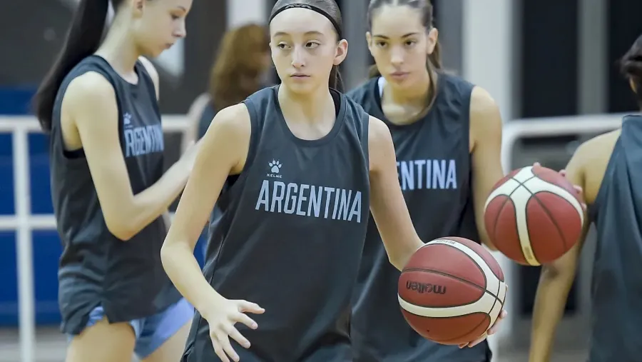 Básquet: con tres entrerrianas pasó otra concentración de la preselección femenina U15