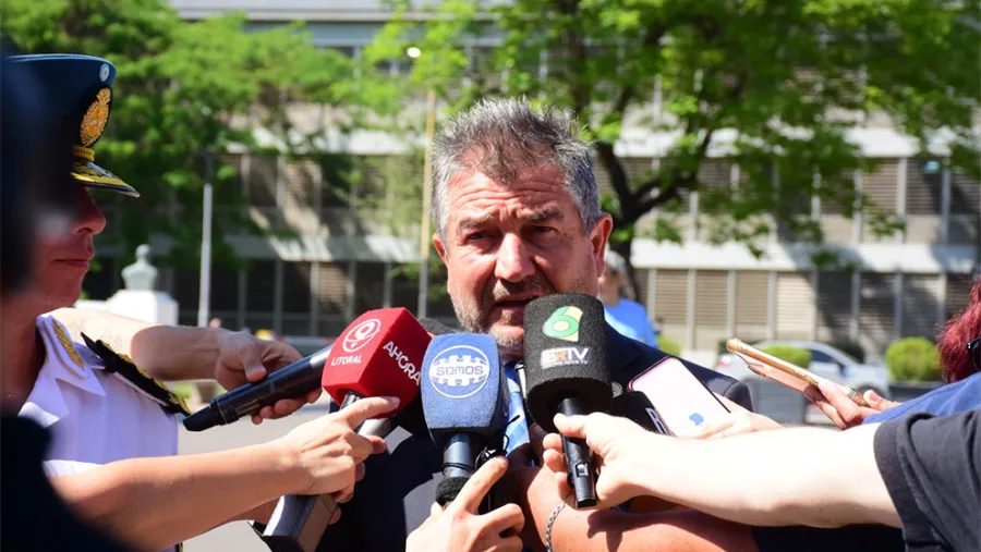 Imagen de archivo del ministro de Seguridad y Justicia, Néstor Roncaglia. Imagen de archivo del ministro de Seguridad y Justicia, Néstor Roncaglia.