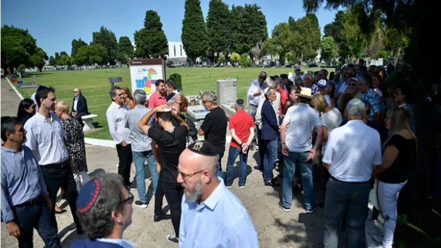 Nisman acto homenaje La Tablada Nisman acto homenaje La Tablada