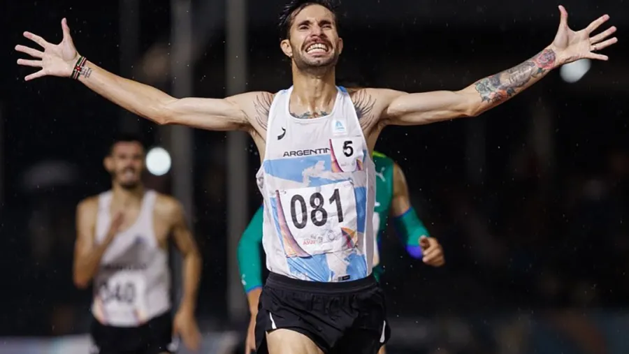 Con el concordiense Federico Bruno este sábado se corre la tradicional San Silvestre