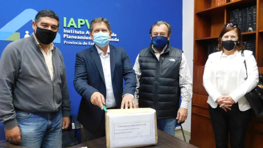 Un oferente se presentó para la terminación de 15 viviendas en Basavilbaso