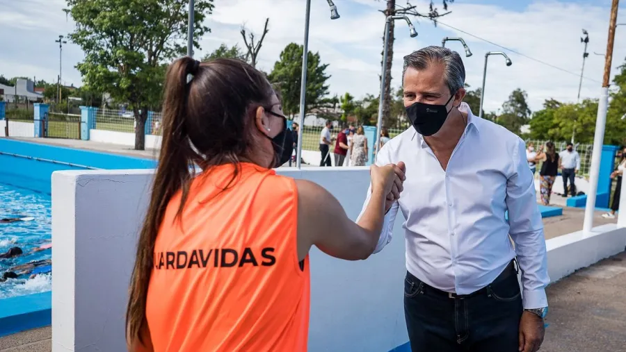 Bahl inauguró las colonias municipales de verano Bahl inauguró las colonias municipales de verano