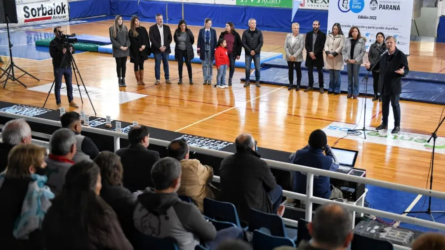 Juegos Evita: lanzaron la etapa local en Paraná