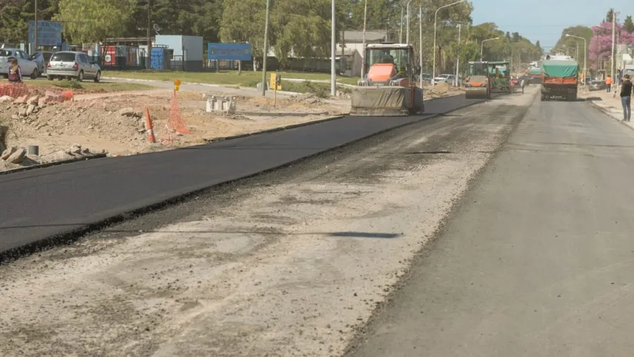 La obra integral de avenida Zanni tiene un 60% de avance