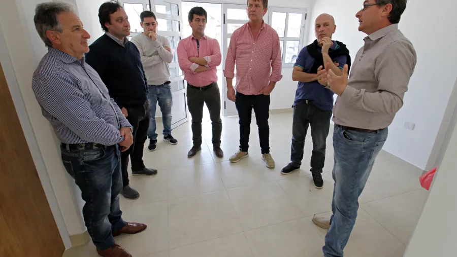 Recorrieron el avance de obras en el departamento Nogoyá