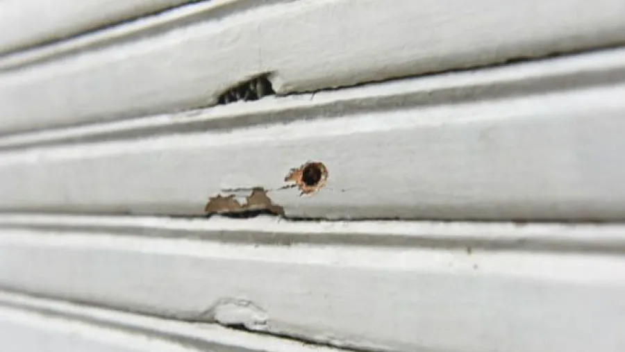 La delegación Rosario de la Secretaría de Asuntos Penitenciarios de la provincia amaneció este viernes con un impacto de bala en una de sus ventanas.