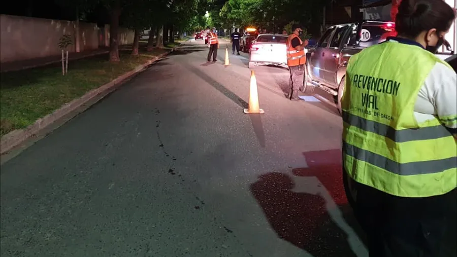 operativo de tránsito Crespo